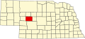 State map highlighting McPherson County