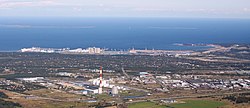 Panorama of Maardu, Port of Muuga in the background.