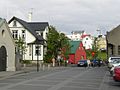 Một góc phố ở Reykjavík