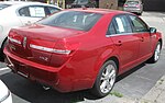 Lincoln MKZ (2010), achteraanzicht