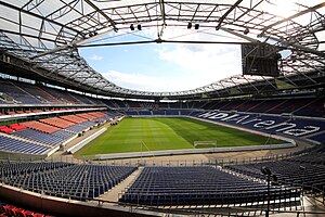 Das Stadion im August 2013 mit früherem Sponsor