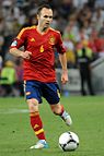 Andrés Iniesta bei der Fußball-EM 2012