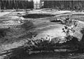 Massengräber auf Heidefriedhof (1950). Körperbestattungen: 11.500, Aschegrab: 6.865 Opfer[38]