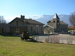 Skyline of Champagnier