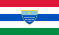 Η σημαία του καντονίου Ερζεγοβίνη-Νερέτβα.
