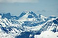 Galdhøpiggen viden iz zahoda, najvišja gora Norveške