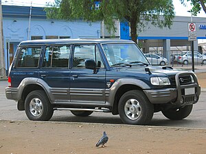 A 2003 Galloper II Exceed 2.5 TDI 4WD