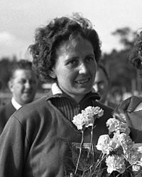 Liebhart Helsingin kesäolympialaisissa 1952.