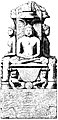 Four sided sculpture depicting Mahavira (found during excavation at Kankali Tila, Mathura)