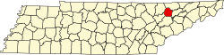 Koartn vo Union County innahoib vo Tennessee