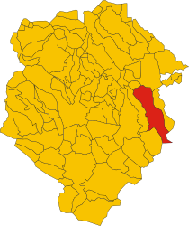 Masserano – Mappa