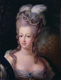 Maria Antonieta, rainha da França, 1775.