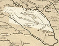 Image 27Nebraska in 1718, Guillaume de L'Isle map, with the approximate area of the future state highlighted (from Nebraska)