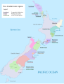 Existing map of New Zealand wine GI regions