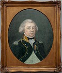 Otto Carl von Fieandt (1758-1825) avporträtterad ca 1795, iklädd uniform m/1792 för Tavastehus läns regemente, hans axelklaffar visar att han är överstelöjtnant.