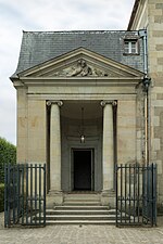 Ludvig XVI portik i Théâtre de la reine, en del av Petit Trianon (Frankrike)