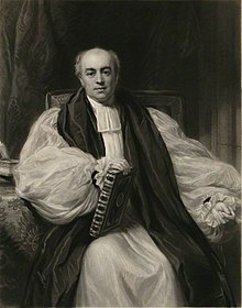 Portrait of Butler in his bishop's robes