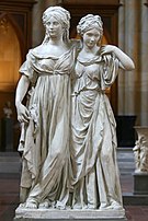 Las princesas Luisa y Federica de Prusia (1795-1797), de Johann Gottfried Schadow (Nationalgalerie, Berlin)[24]​