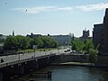 Ehemalige untere Einfahrt in Richtung Schleuse unter Zwillingsbrücke