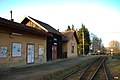 Čeština: Nádraží ve Všeradicích, Středočeský kraj English: Všeradice train station, Central Bohemian Region, CZ