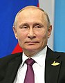 Vladimir Poutine, président du gouvernement russe de 2008 à 2012, puis président de la Russie depuis 2012.