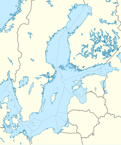 Bagrationovsk is located in Baltic Sea