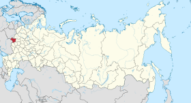 Localisation de Oblast de Briansk