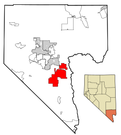 Location within Clark County