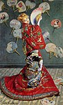 Madame Monet i japansk dräkt, 1875, Museum of Fine Arts, Boston