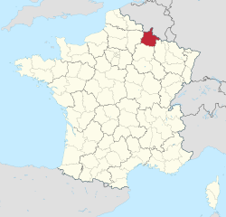 Ardēnu atrašanās vieta Francijā