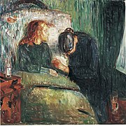 Edvard Munch, Bolesno dijete, 1907.