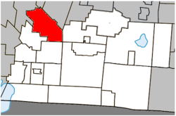 Location within Brome-Missisquoi RCM.