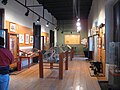 Hallway inside the mining museum