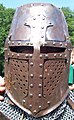 A medieval helmet (or helm).