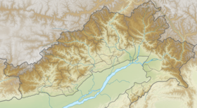 Voir sur la carte topographique de l'Arunachal Pradesh