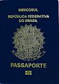 Frontespizio di passaporto brasiliano