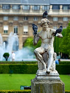 Fountain in the gardens