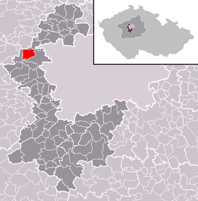 Localisation de Jeneč