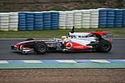 Testing at Jerez, February