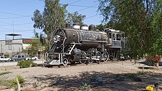 Locomotora en Mexicali