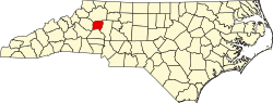 Koartn vo Alexander County innahoib vo North Carolina