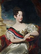 Retrato de Maria II de Portugal 1829, Royal Collection