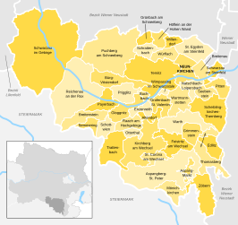 Kaart van Neunkirchen