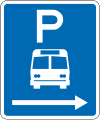 (R6-53.1) Bus Parking: No Limit (on the right of this sign)