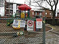 Parc des rêves (Villeray) fermé en raison de la pandémie de COVID-19