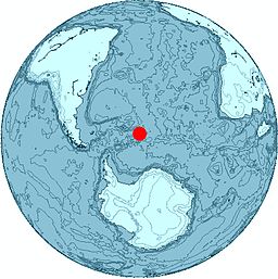 Plasseringa til Montagu Island