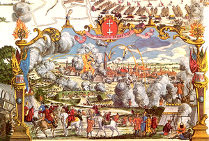 Аблога Данцыга рускімі войскамі ў 1734 г.