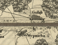 Topografia Wypnichy ok. 1831 roku