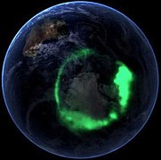 Uydu fotoğrafı- Aurora Australis