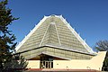 Beth Sholom Synagogue, Frank Lloyd Wright's only synagogue design, Elkins Park, Pennsylvania (1954)